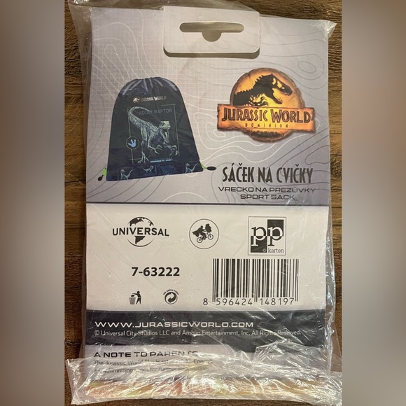 Universal Studios Japan Jurassic World Dominion Sling Backpack 15”x12 - Picture 3 of 6